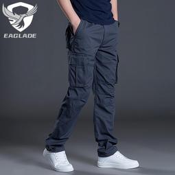 工裝褲【M-3XL】韓系街頭嘻哈潮流潮牌男士登山工裝褲 個性多口袋耐磨工裝褲 BF港風 oversized寬-jpyx 歷史價格詳細信息