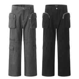 工裝褲 戶外立體甲板格腰帶設計 寬鬆長褲 長褲 cityboy【TJK2170】現貨＋預購 歷史價格詳細信息