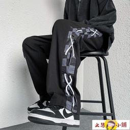 現貨 工裝褲男 褲子男 2023年夏季薄款休閑褲男士寬松束腳運動褲子潮牌百搭薄款冰絲褲男 歷史價格詳細信息