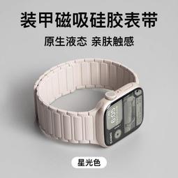 適用蘋果手表s8鐳射小蠻腰applewatch樹脂s7智能iwatch表帶ultra透明SE運動6代watch高級5女款創意小眾手鏈【zero潮流屋】 歷史價格詳細信息