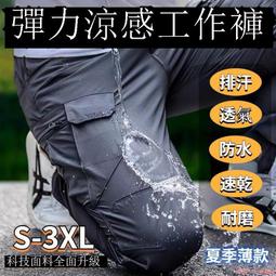 【公司貨免運】戰術褲 彈力戰術褲 彈力工作褲 薄款休閑褲 工裝褲男士 修身防潑水戰術褲登山褲 戶外運動 歷史價格詳細信息