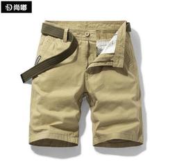 純棉工裝短褲男士五分褲男休閒寬鬆大尺碼五分褲夏季薄馬褲外穿 歷史價格詳細信息