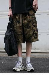 美式寬鬆五分褲男夏季日系復古cityboy休閒直筒工裝短褲五分褲 歷史價格詳細信息