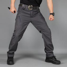 春秋IX7戰術褲男耐磨特種兵軍迷褲戶外工裝長款直筒勞保作訓褲子男士熱賣 戶外訓練 休閒 高階耐磨 彈力工裝褲-鑫星精選 歷史價格詳細信息