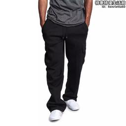 多口袋新款男士工裝褲寬鬆加肥加大尺碼硬漢鬆緊褲腰休閒褲潮流束腳直筒褲長褲男潮 歷史價格詳細信息