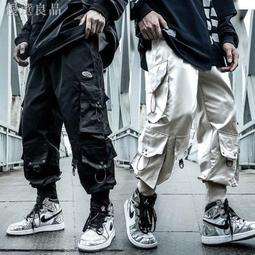 國潮工裝戰術機能多口袋馬甲包男女百搭街頭潮酷嘻哈個性高街胸包 戶外攝影 多功能 機能 工裝背心男 工作背心-勁霸服飾 歷史價格詳細信息