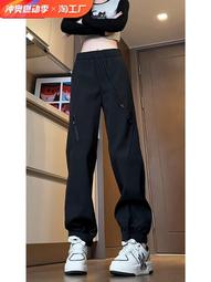 現貨！美式機能長褲男 大碼寬鬆衝鋒褲子男女衕款 夏季徒步登山褲工裝長褲男 戶外薄款直筒褲男休閒工裝褲男生褲子 歷史價格詳細信息
