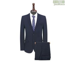 西服套裝男2019新款休閒西裝三件套韓版修身大碼純色新郎禮服套裝 歷史價格詳細信息