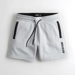 Hollister HCO 刷毛 棉褲 短褲 車繍 LOGO 黑色白字 歷史價格詳細信息