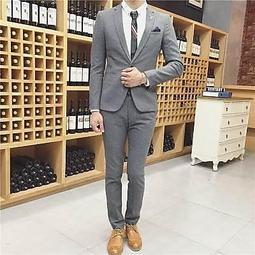西服套裝含西裝外套+西裝褲(三件套)-簡約素面紳士氣質商務男西裝2色73hc13[獨家進口][米蘭精品] 歷史價格詳細信息