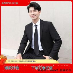 西服套裝男士韓版修身上衣外套伴郎新郎結婚商務職業正裝小西裝男 歷史價格詳細信息