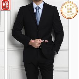 西服套裝男士韓版修身上衣外套伴郎新郎結婚商務職業正裝小西裝男 歷史價格詳細信息