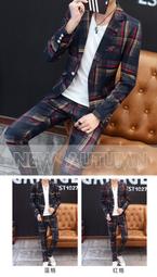 西服三件套套裝全套禮服修身兩粒扣男士西裝外套青年帥氣商務正裝-特價 歷史價格詳細信息