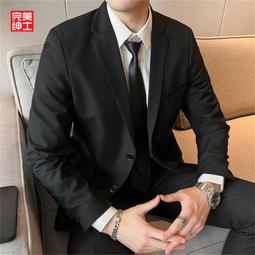 職業套裝男女高級氣質教師面試正裝高級感西裝外套老教師工作服男.A3 歷史價格詳細信息