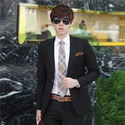 男兩粒單排扣西服上衣平駁領青春流行2023秋季無開衩標準潮長袖 XYXP19868超夯 正品 活動 歷史價格詳細信息