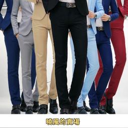 男士正裝西裝褲厚款商務中青年春秋季緊身西裝褲男上班穿直筒工裝褲 歷史價格詳細信息