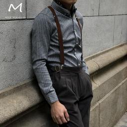 英倫復古細條背帶夾Y型三夾 男女通用情侶款 寬度2.5CM 歷史價格詳細信息