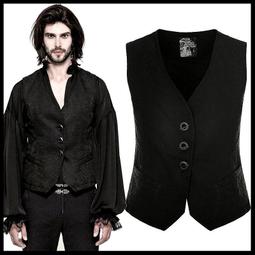 ＊MINI PUNK LOLO＊歐洲中古世紀-法蘭西王國查理曼大帝立體華麗刺繡雕花雙排釦背心(WT01303) 歷史價格詳細信息