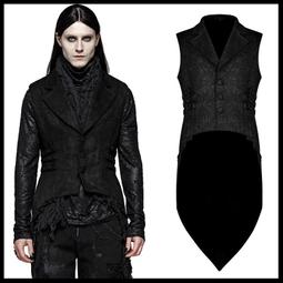 MINI PUNK LOLO＊歐洲中古世紀-征服與榮耀:王者降臨紅寶石圖騰印花立領哥德背心(CA015)GOTHIC 歷史價格詳細信息