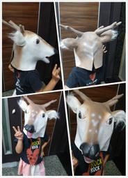 +鐵八甲+乳膠全罩灰色鴿子面具鳥面具實圖拍攝 歷史價格詳細信息