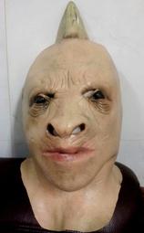 +鐵八甲+乳膠全罩灰色鴿子面具鳥面具實圖拍攝 歷史價格詳細信息