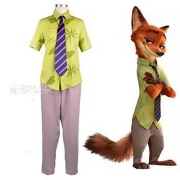 瘋狂動物城尼克狐睡衣男秋冬朱迪卡通情侶親子珊瑚絨睡袍女家居服 歷史價格詳細信息