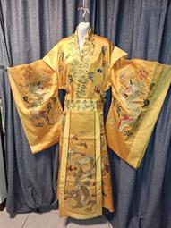 表演服裝 皇帝龍袍套裝男風潮流個性短袖歐美潮牌復古短褲皇帝服裝官袍 歷史價格詳細信息