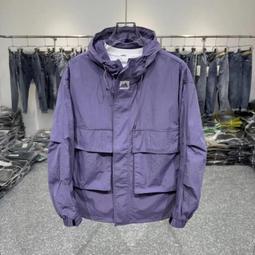 戶外工裝連帽衝鋒衣男士寬鬆大尺碼日系半拉鍊休閒夾克外套男春秋款 歷史價格詳細信息