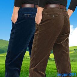 燈芯絨褲子男秋冬 vintage直筒抽繩束口褲 chic刷毛加厚寬鬆休閒褲 歷史價格詳細信息