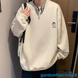 男生衣服 情侶長袖T恤 情侶裝 地下室B1限時特賣 俏皮笑臉大學T 圓領 加絨 秋冬 大尺碼5XLNL662145強推 歷史價格詳細信息
