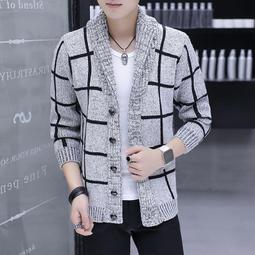 開襟毛衣男士中年爸爸裝春春款男裝毛衫加厚保暖打底衫線衫Polo領上衣青年帥氣針織衫 男生衣着-22號穿搭-22號穿搭 歷史價格詳細信息