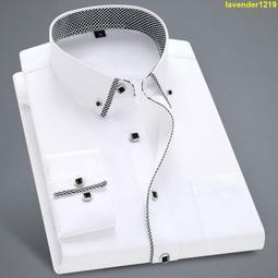 【miki 精選】男士長袖襯衫 商務休閒襯衫 男白襯衫 工裝襯衫 男外套 歷史價格詳細信息