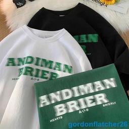 純棉短袖T恤男夏季字母印花T恤休閑t恤寬松短踢五分袖上衣 歷史價格詳細信息