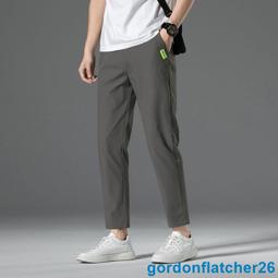 】男生長褲 冰絲褲 運動長褲男 冰絲薄款休閒褲 速乾運動褲 素面長褲 直筒褲 西裝褲 涼感褲 褲子男 歷史價格詳細信息