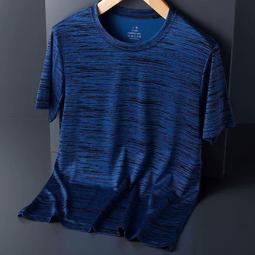 冰絲t恤男 戶外運動大尺碼男裝 彈力透氣T恤 時尚簡約大尺碼短袖T恤 吸汗透氣男生上衣  多色入【滿299元發貨】 歷史價格詳細信息