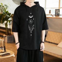 大童短袖T恤男夏季初中高中學生國潮寬松體恤青少年帥氣夏裝半袖-靚仔男裝 歷史價格詳細信息