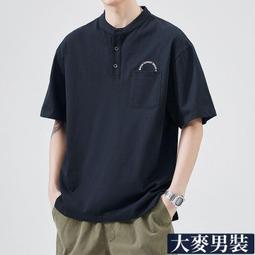 夏季 男士POLO衫 簡約 彈力 拼色 素面POLO衫 短袖Polo 短袖T恤 休閒上衣 排汗 透氣 商務Polo-22號穿搭 歷史價格詳細信息