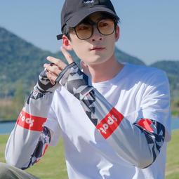 冰袖防曬護袖冰絲袖套夏天新款手套女士男士夏季女款套袖手臂護套 歷史價格詳細信息