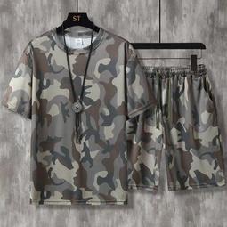 跑步運動服短袖t恤闊腿長褲套裝女2024新款夏時尚減齡兩件套 歷史價格詳細信息