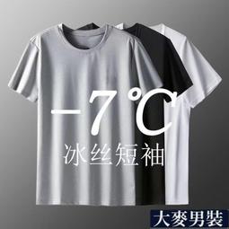 [M-8XL]新款夏季短袖T恤 大尺碼時尚男士T恤 寬鬆街頭嘻哈夏季顯瘦薄款短袖上衣 超大尺碼短袖 歷史價格詳細信息