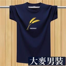 男潮流體恤衫  T桖 大尺碼短袖T 大碼T恤 新款潮牌男士短袖韓版寬松大碼學生半袖衣服 大碼男裝 男生衣著 歷史價格詳細信息