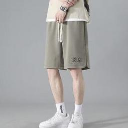 男生夏季寬鬆短褲 M-3XL 純色前後不規則薄款運動休閒男士外穿速乾五分褲 休閒短褲 短褲男（LXD46）【壹號站】 歷史價格詳細信息