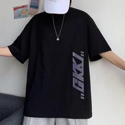 2色【M-8XL】個性笑臉印花街頭嘻哈 五分袖體恤男 ins韓版潮牌男女可穿 港風寬鬆短袖大學T恤 原宿ulzzang【滿299元發貨】 歷史價格詳細信息