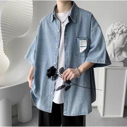 M-2XL夏季男士簡約polo衫短袖寬鬆翻領t恤潮流百搭休閒上衣-22號穿搭 歷史價格詳細信息