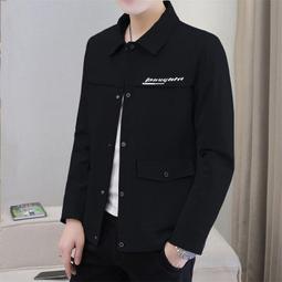 2023新款外套春秋季假兩件連帽夾克男士潮流大碼外套男生休閒上衣-潮男服飾 歷史價格詳細信息