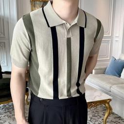 夏季男生Polo衫 冰絲透氣Polo衫 韓版短袖Polo衫 翻領短袖T恤 運動Polo衫 速乾T恤 排汗polo-至簡原創 歷史價格詳細信息