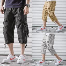 大尺碼短褲男 男士短褲 外穿短褲 夏季冰絲 中褲 五分褲 沙灘褲 美式 運動褲 帥氣 寬鬆 潮流 休閒褲男生 歷史價格詳細信息