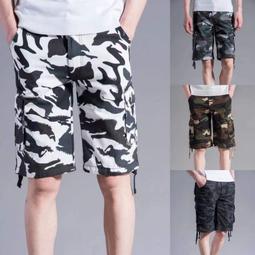 大尺碼工裝短褲 男生鐳射反光機能風工裝短褲男夏季寬鬆多口袋嘻哈休閒五分褲運動五分褲 歷史價格詳細信息