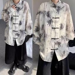 中式男裝中國風男裝盤扣圓領亞麻短袖t恤大碼半袖小衫夏麻料復古棉麻上衣中國風 唐裝 歷史價格詳細信息