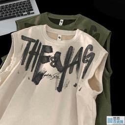 夏季運動背心男美式寬鬆大尺碼圓領速乾健身衣恤吸汗無袖無袖t-毛毛男裝 歷史價格詳細信息